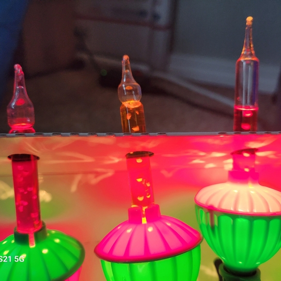 Vintage NOMA bubble lights set of two boxes 7 lights each - Picture 6 of 9